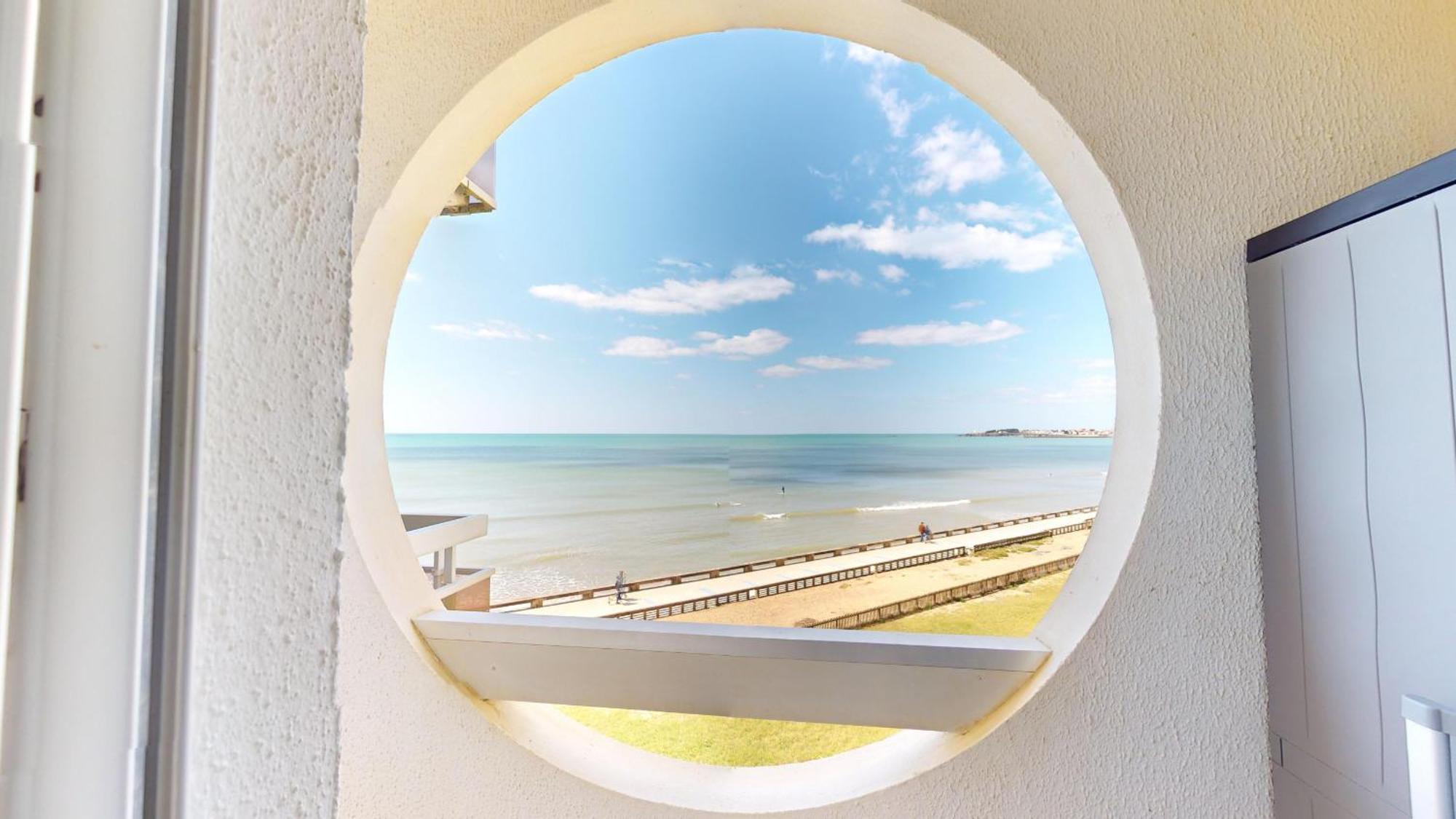 Panoramic View Face Mer Saint-Gilles-Croix-de-Vie Extérieur photo